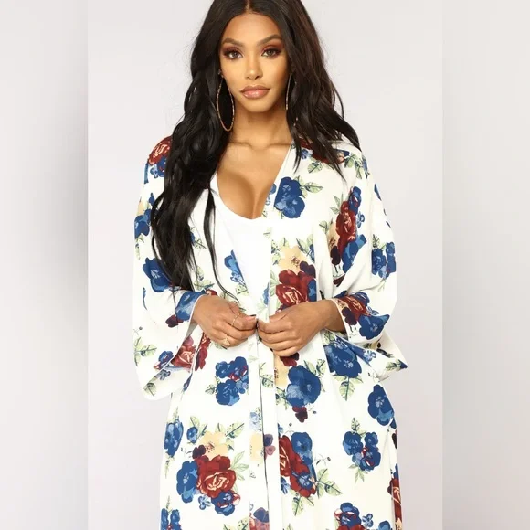 Fashion Nova | Swim | Fashion Nova Floral Kimono | Poshmark